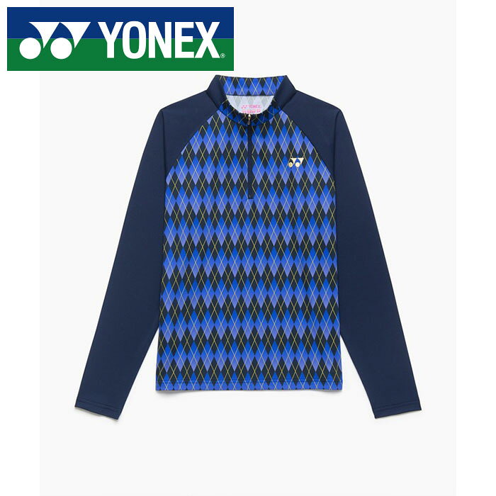 Rakuten - 【メール便送料無料(追跡可能)】【 2026年 春夏モデル】【 ヨネックス YONEX 】【 ウェア 】 テニス バドミントン レディース 長袖 ゲームシャツ シャツ 20972 (554) ダークネイビー [260517][amz]
