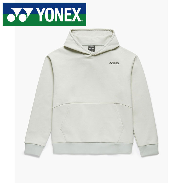 Rakuten - 【 2026年 春夏モデル】【 ヨネックス YONEX 】【 ウェア 】 テニス バドミントン スウェット パーカー 上 メンズ レディース 男女兼用 30117 (024) シルバーグレー [260517][amz]