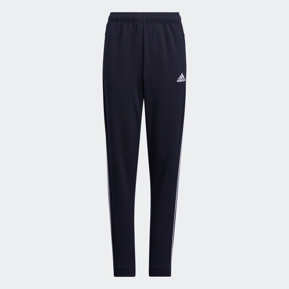 【即日発送】【メール便可290円(追跡可能)】★超特価品★【アディダス　adidas】【ウェア】 ジュニア用トラックパンツ スリーストライプス ダブルニット ジャージ 子供 こども 小学生 BUH32 (IA6510) レジェンドインク [ten][230921]