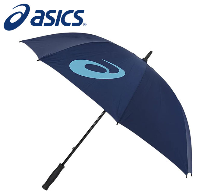 【送料無料】【asics　アシックス】【2021年春夏モデル】傘　アンブレラ (晴雨兼用)　日傘 雨具 スポーツ観戦 ・応援 熱中症対策 ソーシャルディスタンス UVケア かさ カサ　3033B329　400　ネイビー　[ten][210208]