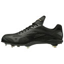 [最大2000円OFFクーポン発行中]【あす楽】★最終処分特価★【ミズノ　MIZUNO】【シューズ　靴】野球　金具スパイク　GEハイストQS　11GM191000　ブラック　[ten][181222]