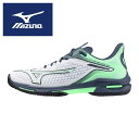 ★オムニ・クレーコート用★【 ミズノ MIZUNO 】【シューズ 靴】 テニスシューズ ウエーブ エクシード ツアー 6 OC メンズ レディース 男女兼用 オ...