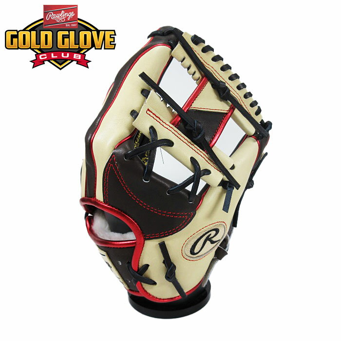 [型付け1円(オプション含む)]【 ローリングス Rawlings 】【 グラブ グローブ 】野球 一般軟式用グローブ(内野手用) HOH プロ エクセル ウィザード #02 カラーズ 右投げ RGGC GR4HW2CN52MG (CHO/CAM) チョコ/キャメル [ten][240404][刺繍可][amz] クリスマス プレゼント