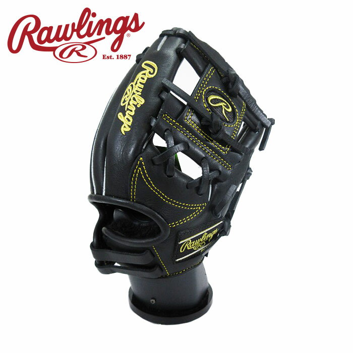 [型付け1円(オプション含む)]【 2025年 秋冬モデル】【 ローリングス Rawlings 】【グラブ　グローブ】 野球 ジュニア 軟式 グローブ オールラウンド ハイパーテック R9 シリーズ 右投げ 子供 小学生 少年野球 GJ5FR9BFSS (B) ブラック [ten][250901][刺繍可][amz]
