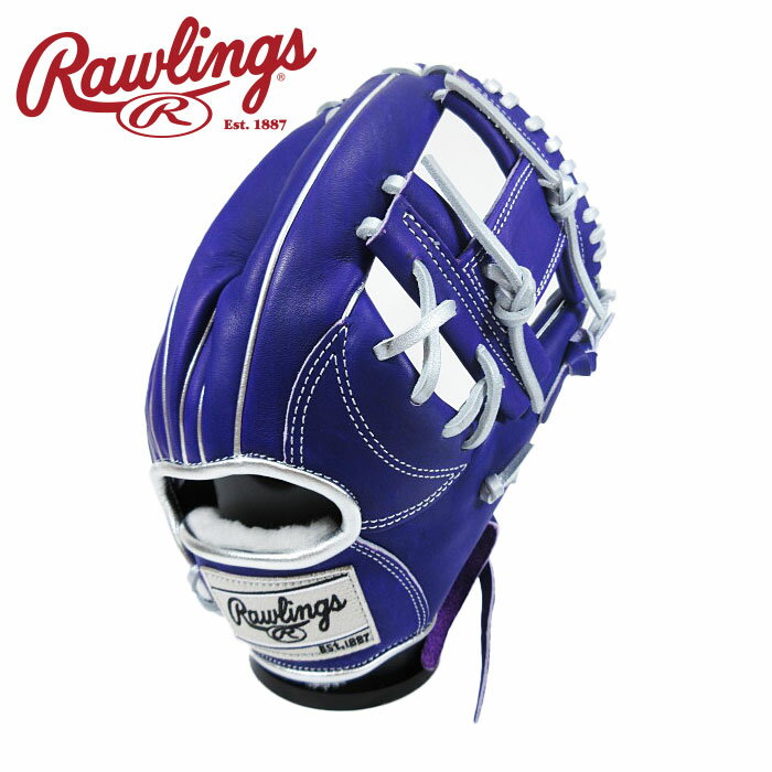 [型付け1円(オプション含む)]【 2025年 秋冬モデル】【 ローリングス Rawlings 】【 グラブ グローブ 】 野球 一般 軟式 グローブ 内野手 HOH プロ エクセル - カラー パレット - 右投げ 内野 GR5FHECN62 (PPL) パープル [ten][251008][刺繍可][amz] クリスマス プレゼント