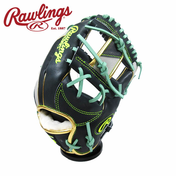 [型付け1円(オプション含む)]【 2025年 秋冬モデル】【 ローリングス Rawlings 】【 グラブ グローブ 】 野球 一般 軟式 グローブ 内野手 HOH プロ エクセル ウイザード #02 カラーズ 右投げ 内野 GR5FHW2CN52MG (N/GRY) ネイビー/グレー [ten][251008][刺繍可][amz]