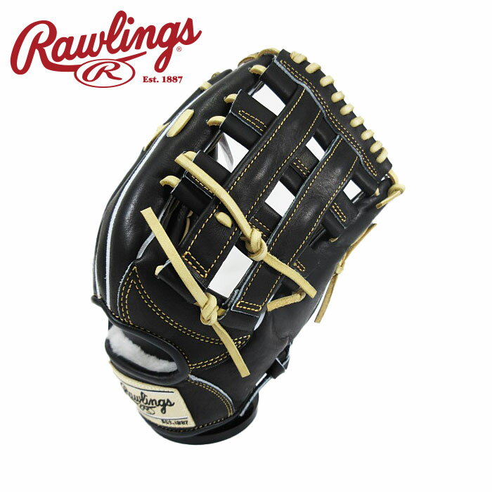 [型付け1円(オプション含む)]【2025年春夏モデル】【ローリングス　Rawlings】【グラブ　グローブ】 野球 一般 軟式 グローブ 外野手 HOH プロ エクセル FSスタイル 右投げ ローリングス GR5HEB88FS (B) ブラック [ten][250418][刺繍可]