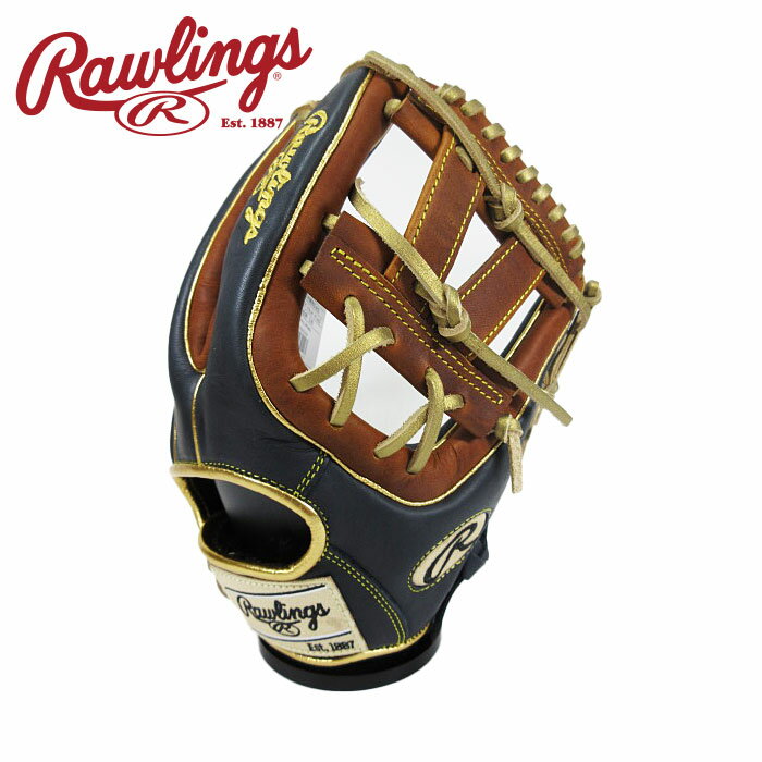 [型付け1円(オプション含む)]【2025年春夏モデル】【ローリングス　Rawlings】【グラブ　グローブ】 野球 一般 軟式 グローブ オールラウンド HOH MLB カラーシンク 右投げ ローリングス GR5HMN54G (N/TG) ネイビー/Tグレイス [ten][250418][刺繍可]