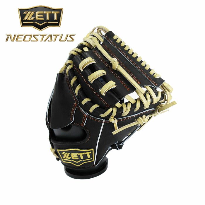 [型付け1円(オプション含む)]★小ぶりサイズ★【 2025年 秋冬モデル】【 ゼット ZETT 】【 グラブ グローブ 】 野球 ジュニア 軟式 キャッチャーミット ネオステイタス 右投げ 子供 少年野球 キャッチャー ミット BJCB70522N (1932) ブラック/パステルB [ten][250925][amz]