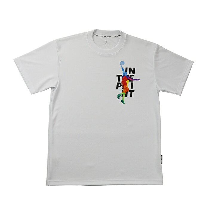 【メール便可250円】【 インザペイント IN THE PAINT ベンチウォーマー 】【 ウェア 】バスケット 半袖Tシャツ メンズ レディース 男女兼用 プラクティスシャツ プラシャツ 練習着 ITP24363 (01) ホワイト [y][240530][amz]