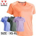【メール便可230円】【特価SALE セール価格】【wundou ウンドウ(フロリダウインド)】【ウェア】Tシャツ(レディース) フィットネス 女性用 吸汗速乾...