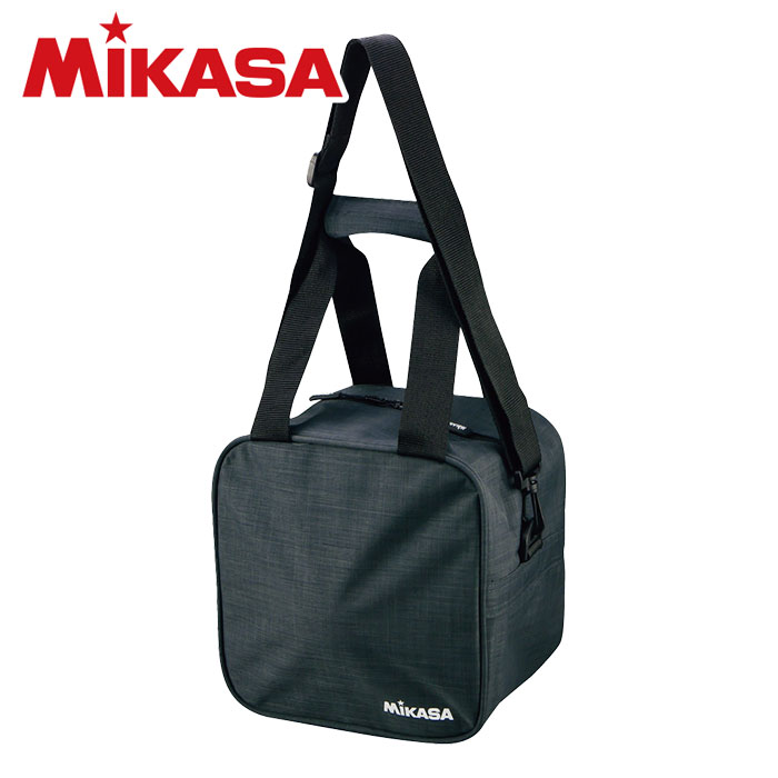 ★ネーム入れ可★【ミカサ MIKASA】ボールバッグ バスケットボール1個用 名入れ AC-BGL10 BK ブラック [220616] 父の日 プレゼント