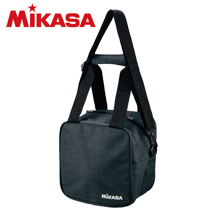 [最大2000円OFFクーポン発行中]★ネーム入れ可★【ミカサ　MIKASA】ボールバッグ(バレーボール・サッカーボール1個用) 名入れ AC-BGM10 BK ブラック [220616] 父の日 プレゼント