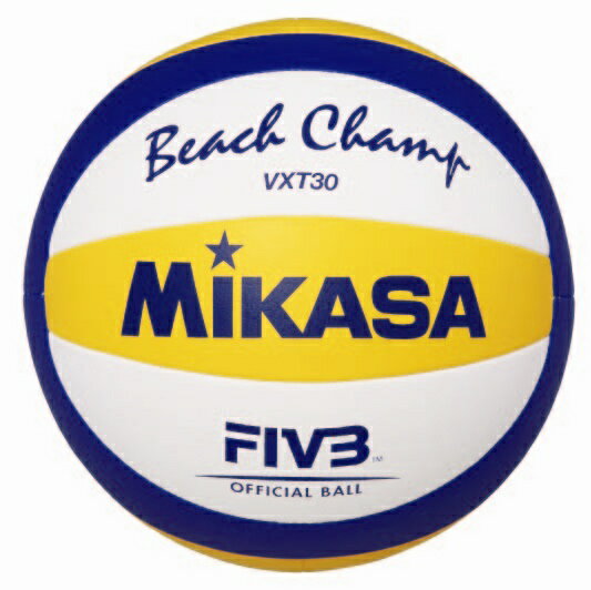 【送料無料】【ミカサ　MIKASA】【ボール】練習用ビーチバレーボール　VXT30[メール便不可]  ...