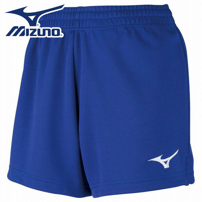 [最大1500円OFFクーポン発行中]★軽量、薄手で動きやすい★【メール便可230円】【MIZUNO　ミズノ】【ウェア】バレーボール　ゲームパンツ　レディース　女性用　V2MB820225　サーフブルー　[200203]