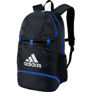 【送料無料】★ネーム入れ可★【アディダス　adidas　モルテン】【バッグ】　サッカー　ボール用デイパック　名入れ　バックパック　ADP28BKB　ブラック×ブルー　[210322] クリスマス プレゼント