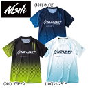 【メール便送料無料】【ニシスポーツ　NISHI】【ウェア】陸上競技 グラフィックライト半袖Tシャツ(スリムシルエット) NO LIMIT ATHLETE メンズ レディース 男女兼用 練習着 部活 2811A296 [230406]