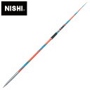 ★WA(世界陸連)承認品!JAAF(日本陸連)検定品★【 ニシスポーツ NISHI 】陸上競技 やり ノルディック バルキリー 800(追い風用) 男子用 スウ...