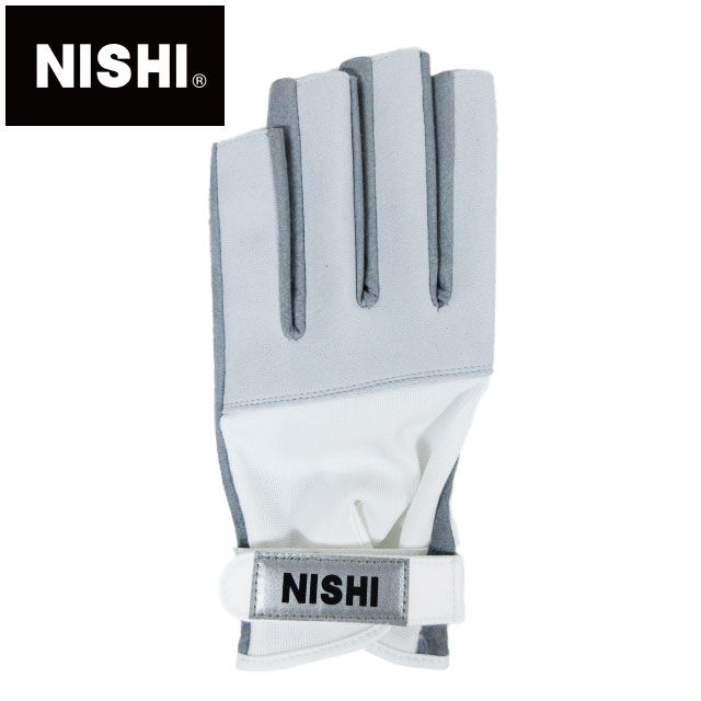 [最大2000円OFFクーポン発行中]【メール便可230円】【ニシスポーツ　NISHI】【手袋　グローブ】陸上競技 ハンマー手袋 (ハードタイプ：左手用) ハンマー投げ 投てき 投擲 NT5712C [220527] 父の日 プレゼント