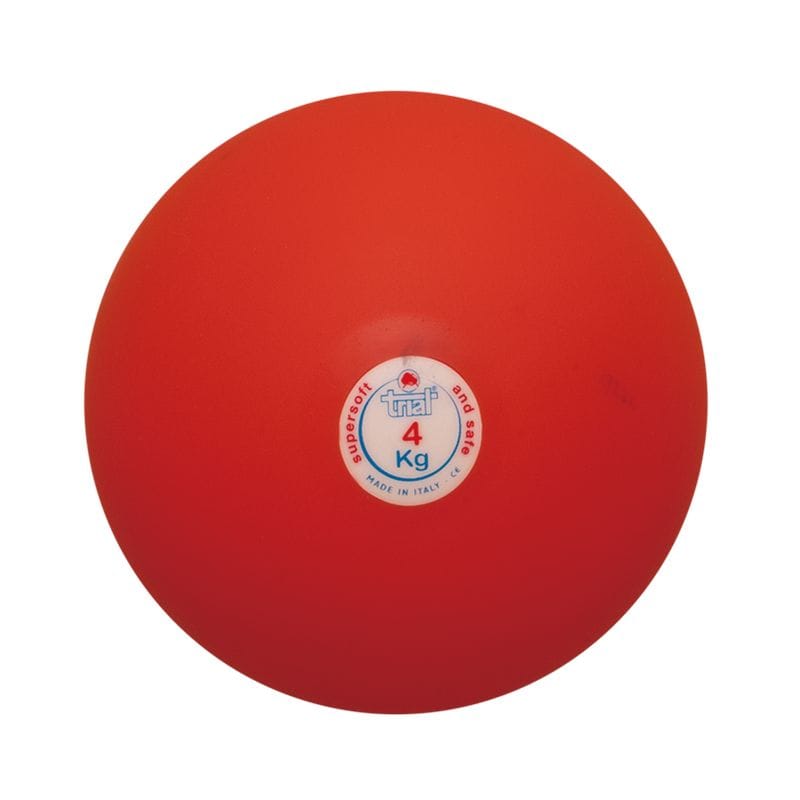 ★体育館のフロアなど、室内で投げられるように開発された砲丸★【 ニシスポーツ NISHI 】陸上競技 砲丸 (室内用 ソフトゴム製) 4.0kg 一般 高校 女...