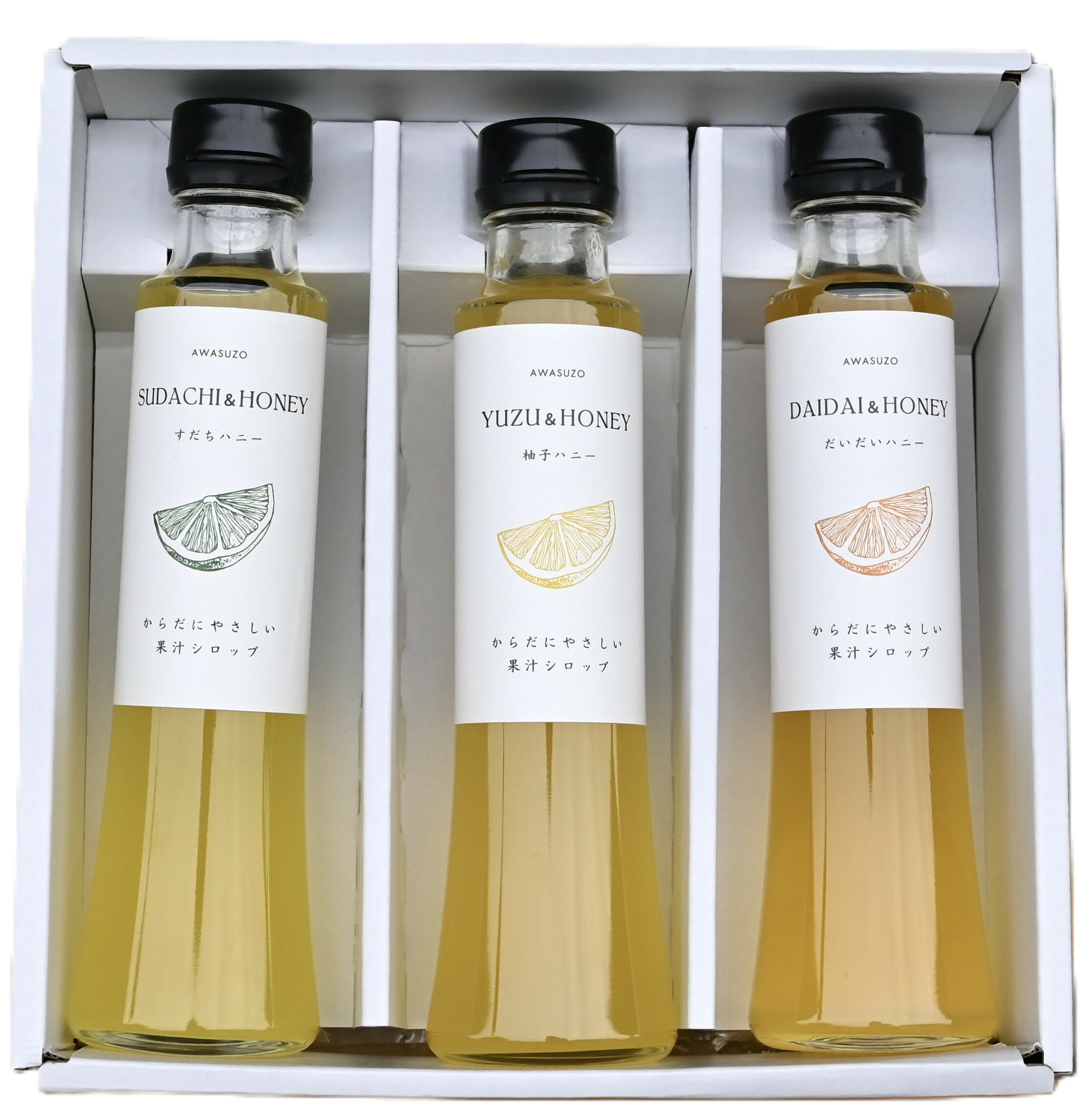 【CLASSY. 掲載商品 】【 万葉の心セット200 】 国産 徳島県産 飲むお酢 万葉の精 すだちハニー ゆずハ..