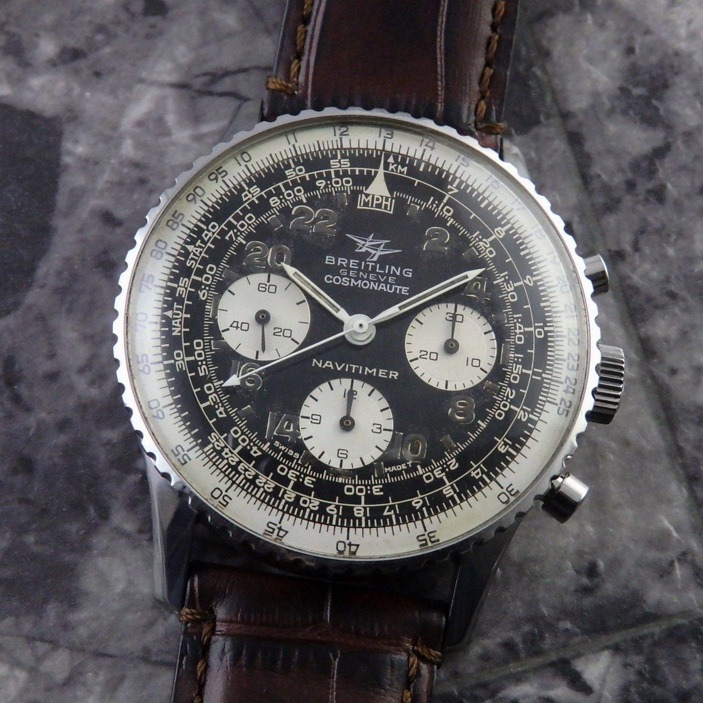 BREITLING ブライトリング　ストップウォッチ 手巻き 楽天市場】ブライトリング コスモノート 手巻きの通販