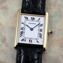 カルティエ タンクルイ CARTIER LM 81720552/78086 金無垢 手巻き ヴィンテージ メンズ LC TANK LOUIS アンティーク K18YG ローマダイヤル コンプリートサービス