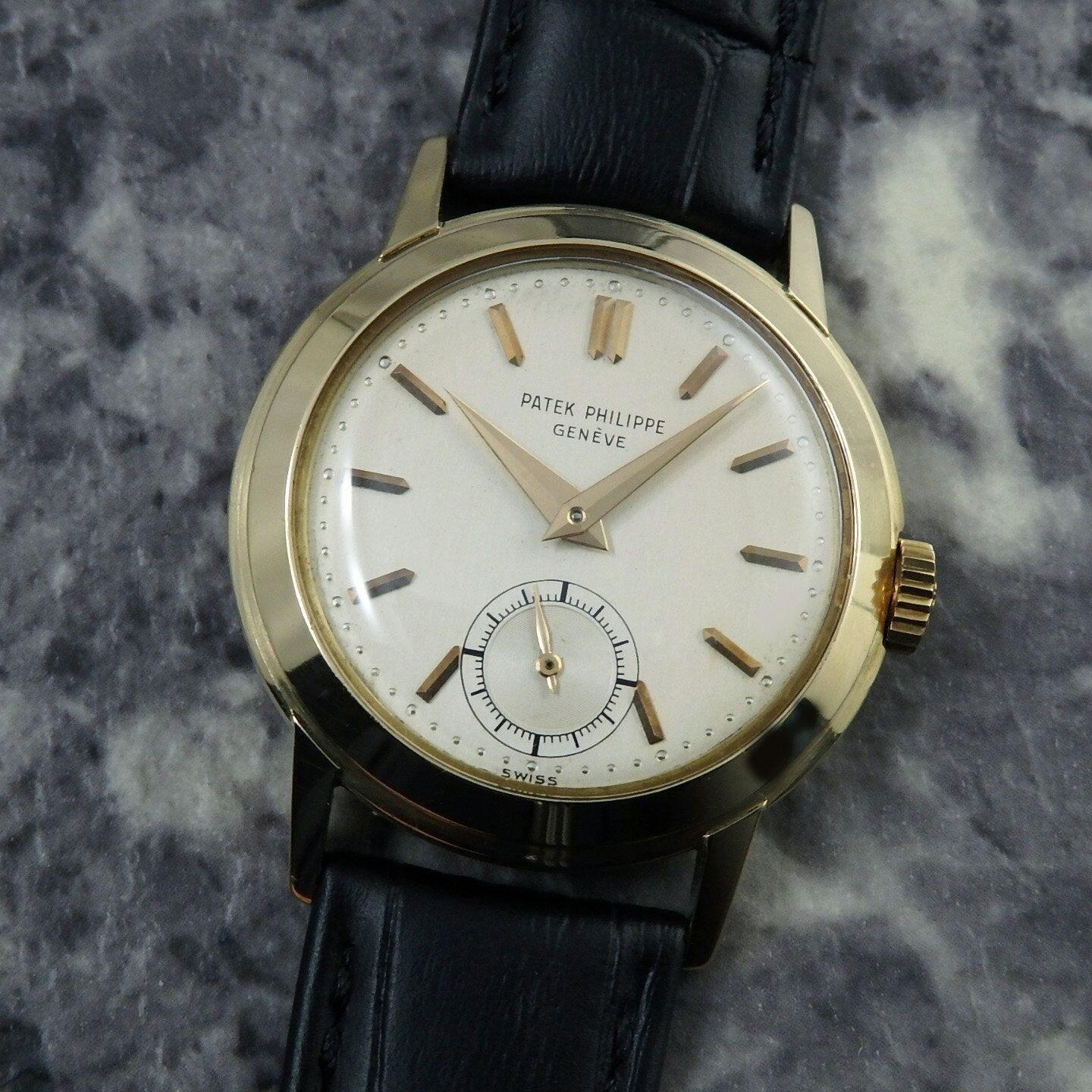 パテック・フィリップ Ref 2455 スモールセコンド 1952年 PATEK PHILIPPE アンティーク ヴィンテージ オールド 18KYG 金無垢