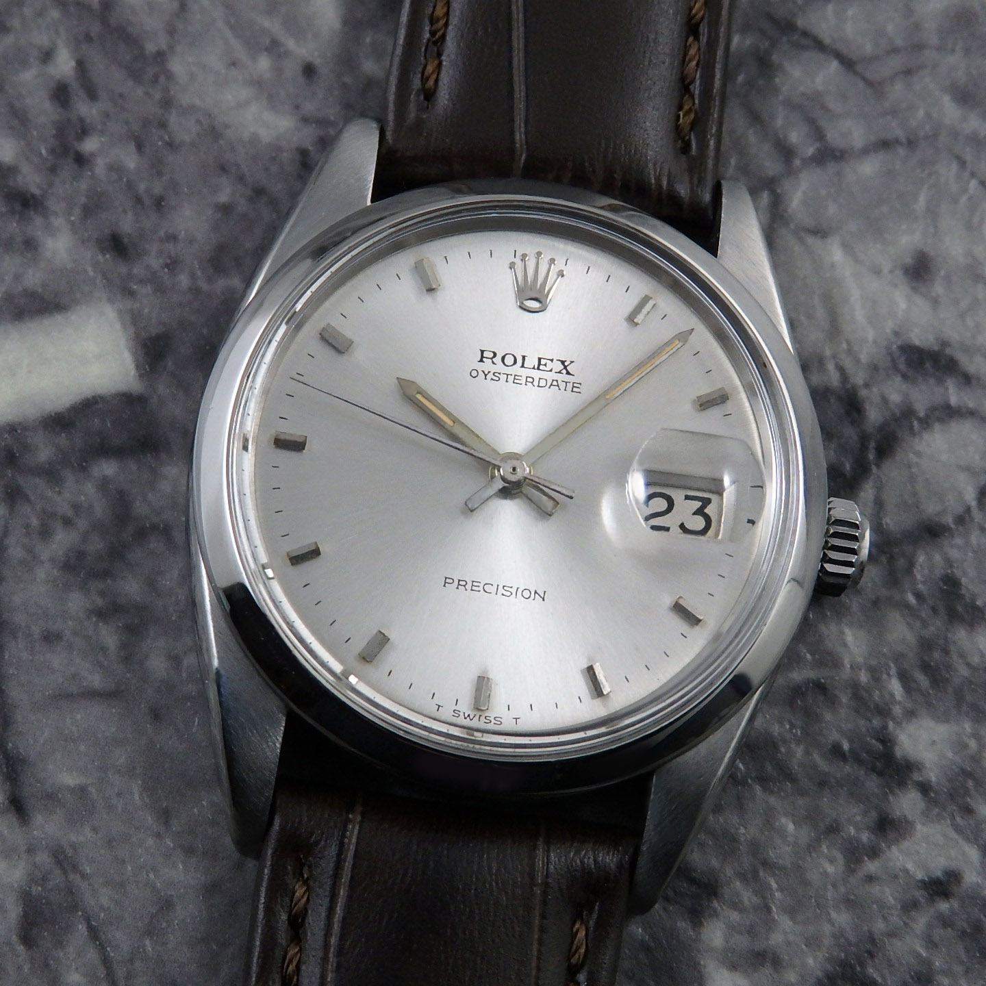 オイスター 腕時計（メンズ） ロレックス オイスターデイト Ref.6694 1965年 アンティーク ヴィンテージウォッチ ROLEX 腕時計