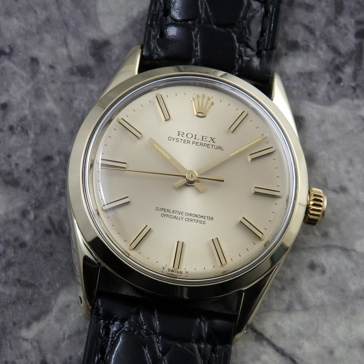 オイスター 腕時計（メンズ） ロレックス オイスター パーペチュアル 1024 1970 アンティーク ROLEX ヴィンテージ 自動巻 Cal.1570
