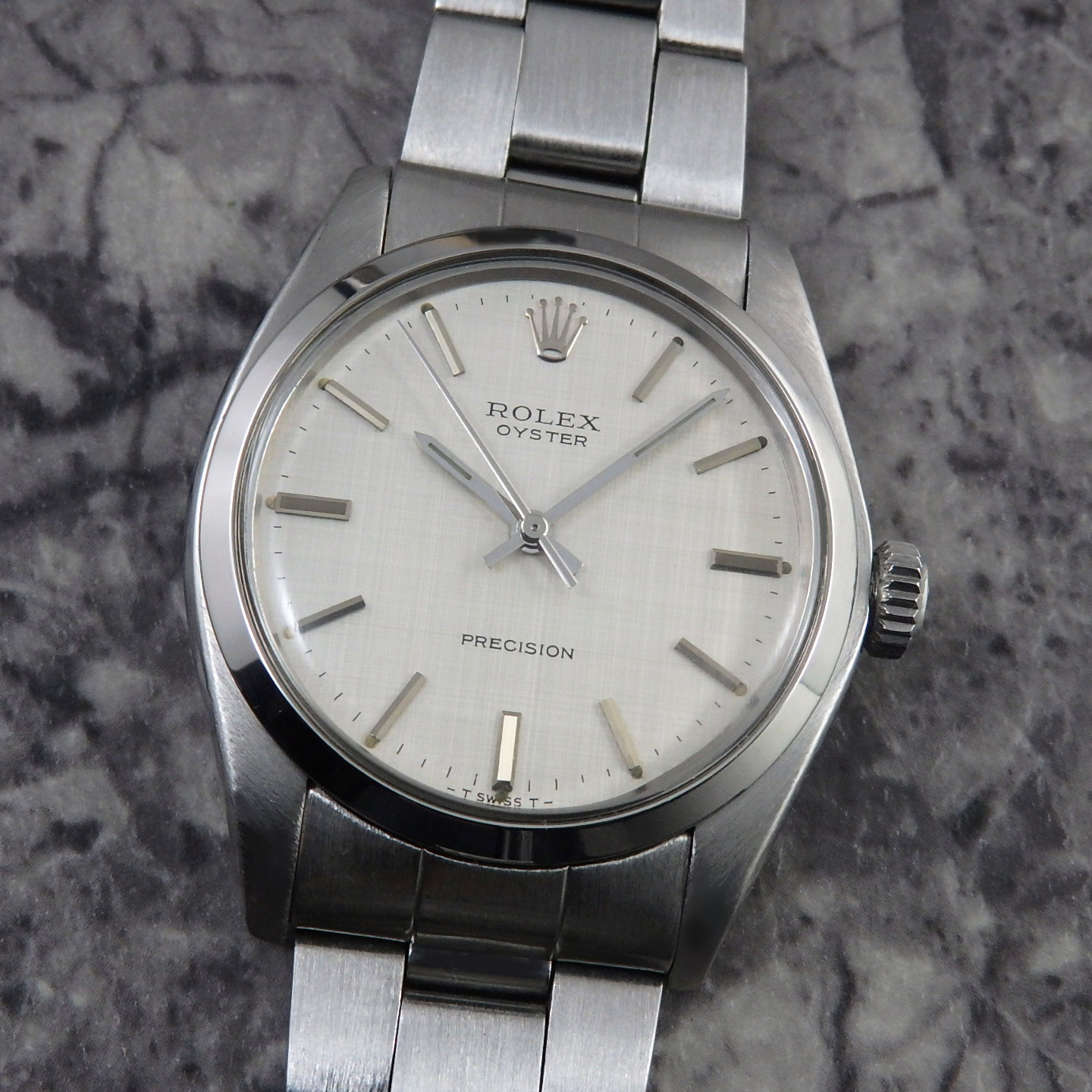ROLEX オイスター 希少 リネンダイヤル 6426 1971年製 ロレックス OYSTER アンティーク ヴィンテージ時計