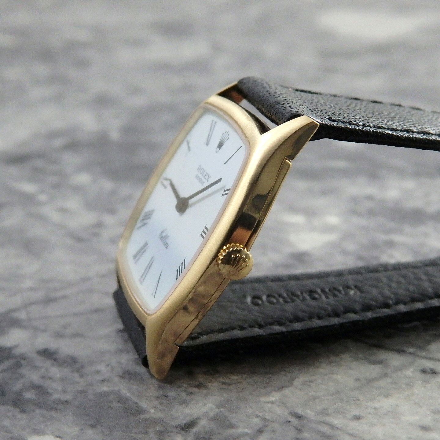 ロレックス チェリーニ Ref.3805 ROMAN DIAL 金無垢 ROLEX アンティーク ヴィンテージ 腕時計 YG C awatchlife-10002949 アンティークウォッチライフ腕時計 サンプル画像3
