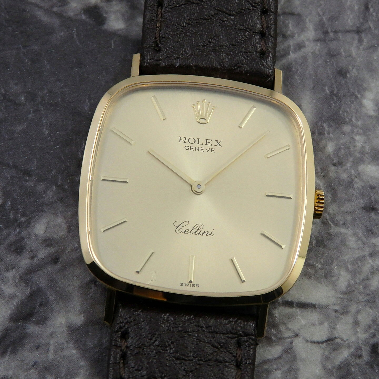 楽天市場】ロレックス チェリーニ 中古（文字盤形状正方形（スクエア