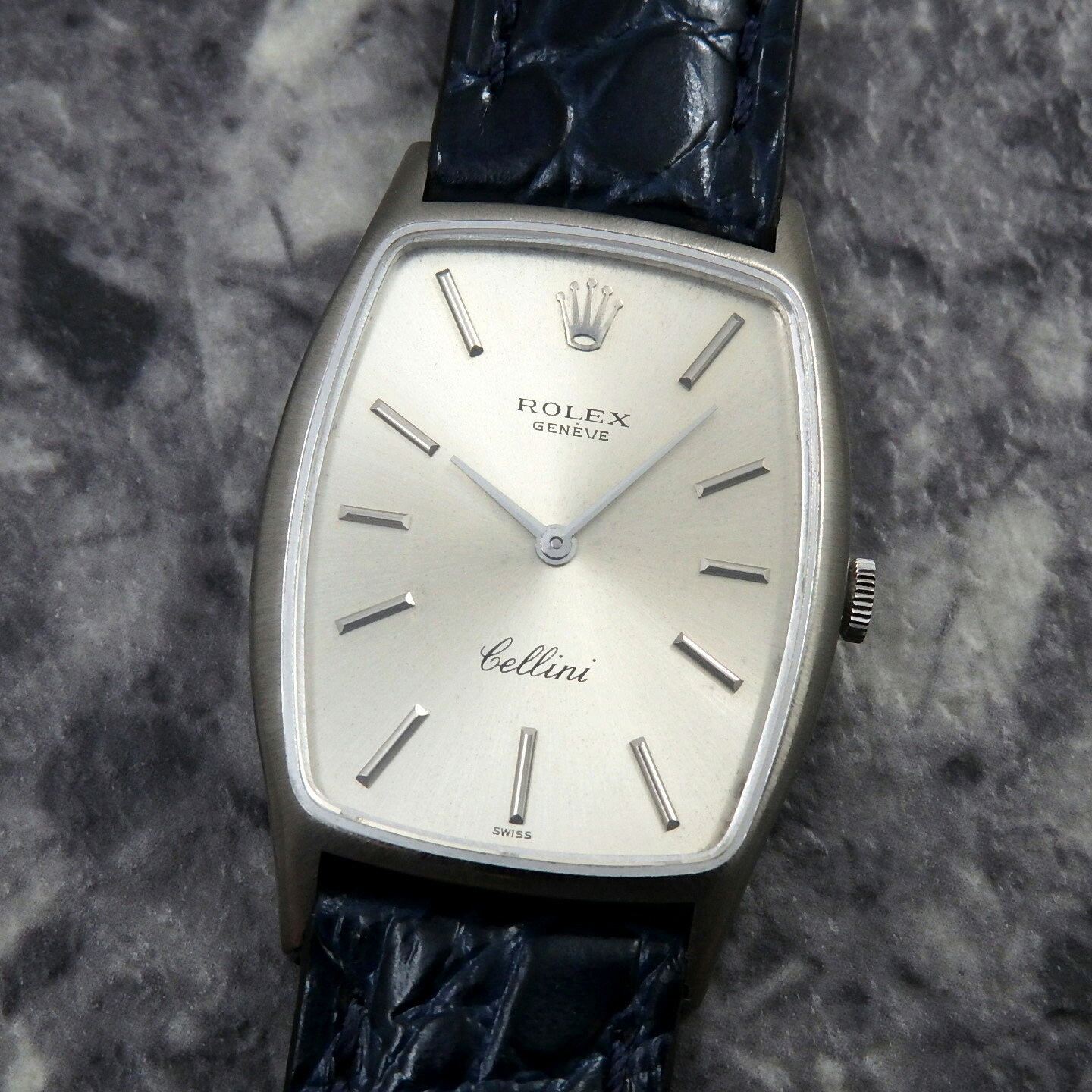 (ジャンク品)ROLEX Cellini 腕時計 シルバー文字盤 楽天市場】ロレックス チェリーニ（文字盤カラーシルバー）の通販