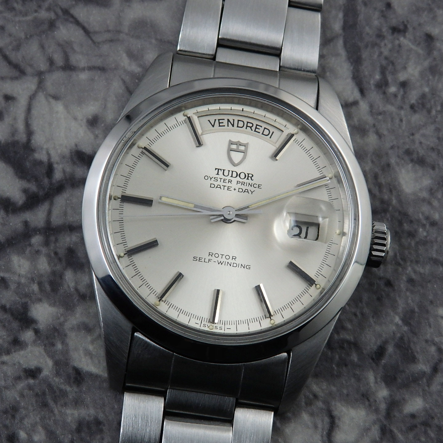 オイスター 腕時計（メンズ） チューダー TUDOR チュードル オイスタープリンス デイトデイ 7017/0 DATE+DAY 1969年 自動巻 デイデイト
