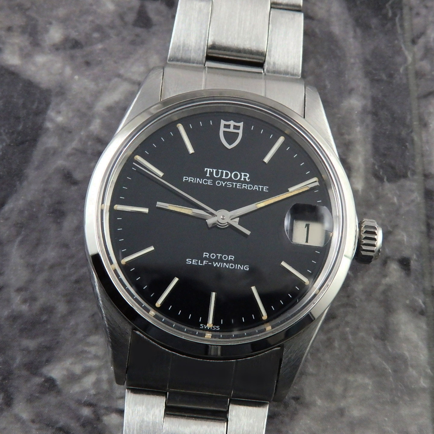 チュードル 希少 Ref.90900 ブラックダイヤル ボーイズ アンティーク ヴィンテージ 197 ...