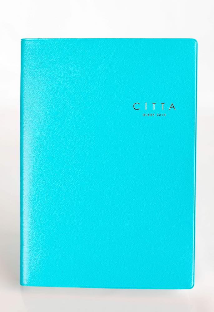 【CITTA特製方眼ノート付き】やりたいことを叶えるCITTA手帳　ロイヤルターコイズ 201...