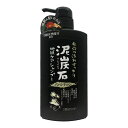 泥炭石(でいたんせき) 地肌ケアシャンプー 500ml ノンシリコン 地肌&髪いたわる3種の天然成分(日高海藻・五島椿油・大豆たんぱく)配合 ペリカン石鹸