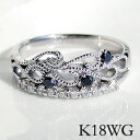 jewelry shop BeJ 指輪 K18WG ブラックダイヤモンド リング送料無料 代引手数料無料 品質保証書 K18 18金 ホワイトゴールド 重ねづけ ダイヤリング ブラックダイア かっこいい クール 4月誕生石 プレゼント レディース ジュエリー 指輪 ダイア シック