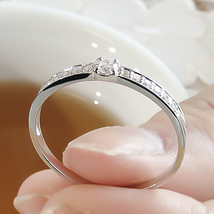 pt900 【0.2ct】ダイヤモンド リング...の紹介画像2