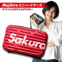 文字切れ名入れ オリジナル ミニハードケース ストラップ付き(全10色) アイコスケース gloケース 煙草 タバコ 化粧品 などの小物をまとめて収納! 収納 ...