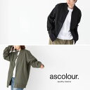 20 OFFクーポン有 AS COLOUR（エーエス カラー)BOMBER JACKET ボンバージャケット【宅配便対象】ブルゾン ミリタリー ジップアップ アウター メンズ レディース ゆったり ビッグサイズ