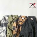 ROTHCO(ロスコ)Extra Heavyweight FlannelShirt フランネルシャツ【宅配便対象】シャツ ミリタリー ワークシャツ 起毛 あたたかい メンズ レディース おしゃれ チェック