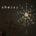 shesay(シーセイ)部屋を彩る枝のLEDデコレーション ブルーミング【宅配便対象】LED ライト 照明 デコレーション クリスマス おしゃれ 飾り かわいい