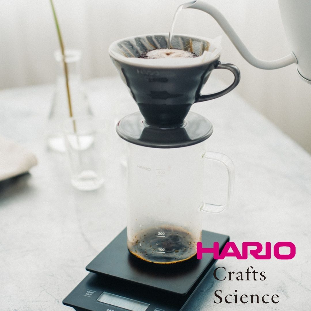 HARIO（ハリオ）Crafts Science（クラフトサイエンス） ビーカーサーバー＆ドリッパーセットコーヒー ドリップ セット ドリッパー おしゃれ