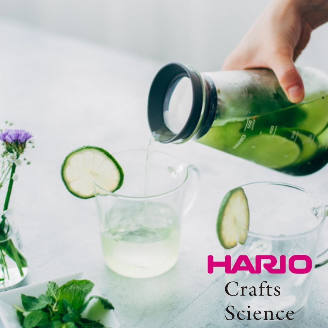 HARIO（ハリオ）Crafts Science （クラフトサイエンス）コニカルティーピッチャー【宅配便対象】お茶 急須 おしゃれ 洗いやすい ガラス