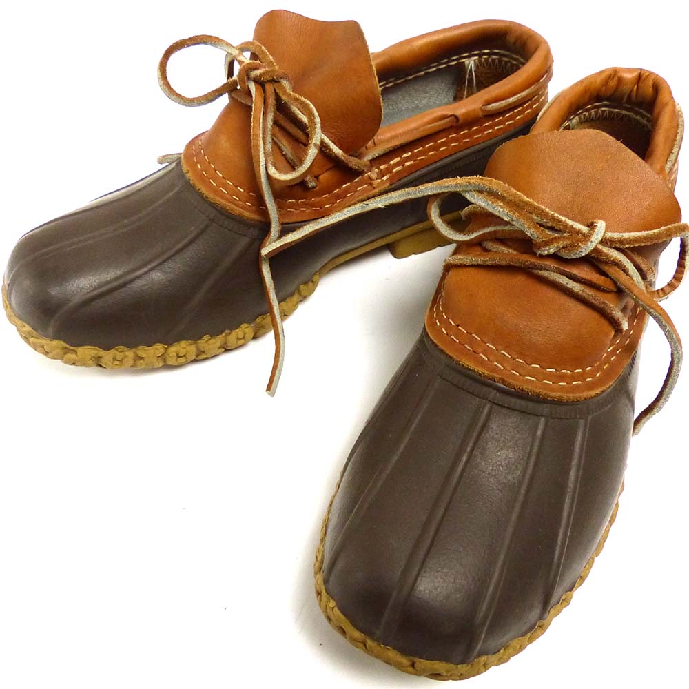 L.L.Bean - USA製 L.L.ビーン ビーンブーツ ミドリ×白
