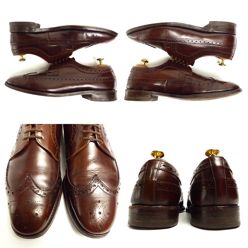 英国製 Loake / ローク 1639 ウイングチップシューズ　UK 8 1/2(27cm相当)(メンズ)【中古】【送料無料】