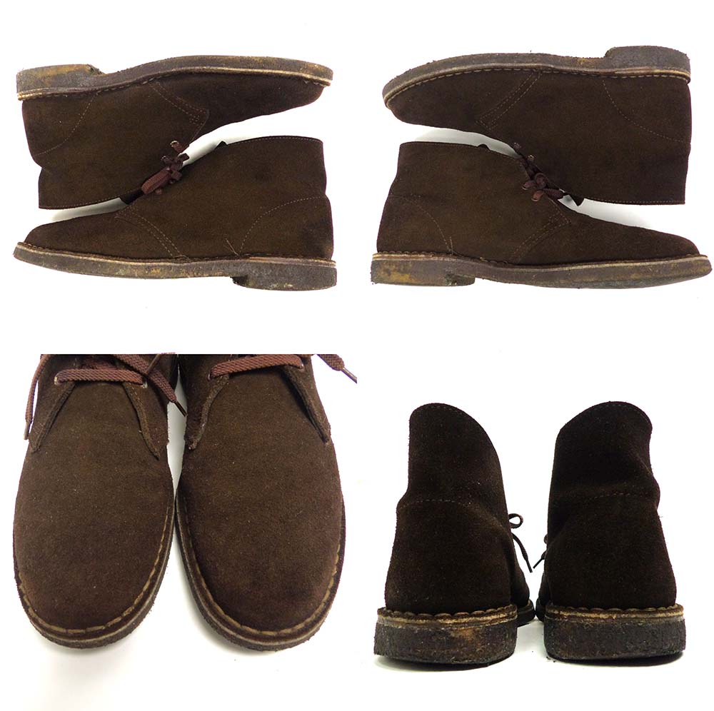 英国製 CLARKS / クラークスデザート / チャッカブーツ　表記無し(27-27.5cm相当)(メンズ)【中古】