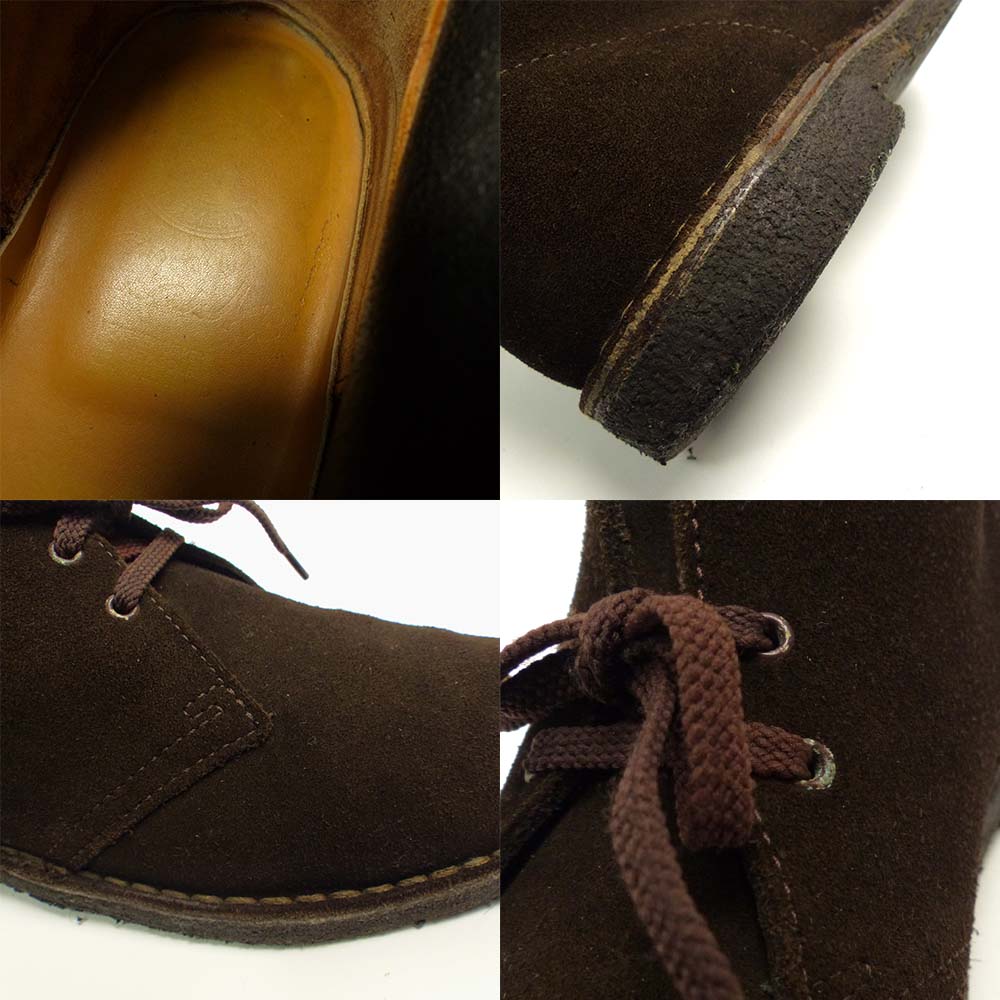 英国製 CLARKS / クラークスデザート / チャッカブーツ　表記無し(27-27.5cm相当)(メンズ)【中古】